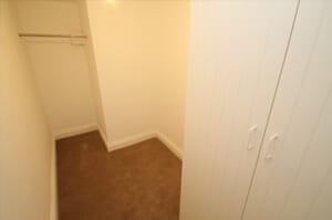 Photo of dressing room after renovation