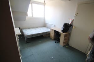 Photo of bedroom before renovation