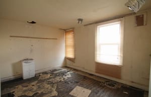 Photo of bedroom before refurbishment