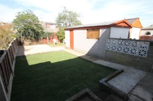 Photo of garden after renovation