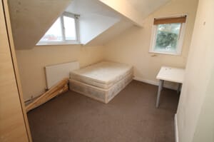 Photo of bedroom 2 before renovation