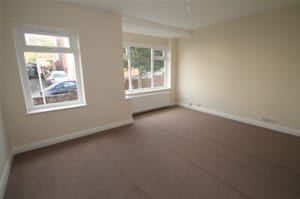 Photo of living room after renovation